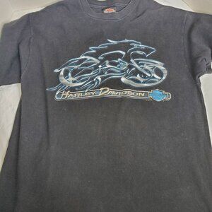 Harley of Winchester Va tee- made in US-sz L